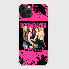 Чехол для iPhone 12 Pro Max с принтом Boombayah в Курске, Силикон |  | black pink | blackpink | pop | блэк пинк | ким дженни | ким джи су | корейцы | лалиса манобан | музыка | поп | попса | розэ