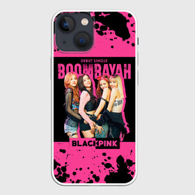 Чехол для iPhone 13 mini с принтом Boombayah в Курске,  |  | black pink | blackpink | pop | блэк пинк | ким дженни | ким джи су | корейцы | лалиса манобан | музыка | поп | попса | розэ