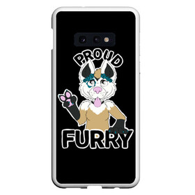 Чехол для Samsung S10E с принтом Furry wolf в Курске, Силикон | Область печати: задняя сторона чехла, без боковых панелей | furry | антропоморфное животное | волк | животные | зверь | фурри | человек