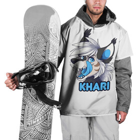 Накидка на куртку 3D с принтом Furry wolf Khari в Курске, 100% полиэстер |  | Тематика изображения на принте: furry | khari | антропоморфное животное | волк | животные | зверь | фурри | человек