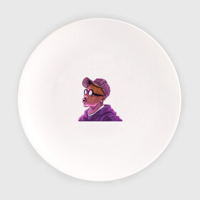 Тарелка с принтом DaBaby Violet в Курске, фарфор | диаметр - 210 мм
диаметр для нанесения принта - 120 мм | dababy | hiphop | music | rap | rapper | rockstar | usa | vinyl | граффити | диджей | мем | микрофон | музыка | рэп | рэпер | сша | хипхоп