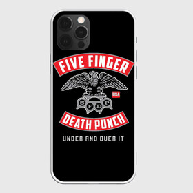 Чехол для iPhone 12 Pro Max с принтом Five Finger Death Punch (5FDP) в Курске, Силикон |  | Тематика изображения на принте: 5fdp | america | death | ffdp | finger | five | hard | metal | music | punch | rock | skull | states | united | usa | америка | метал | музыка | рок | сша | хард | череп