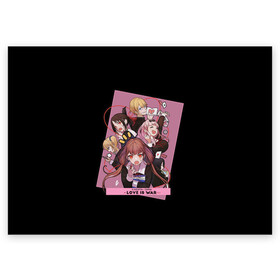 Поздравительная открытка с принтом Kaguya Sama Госпожа Кагуя в Курске, 100% бумага | плотность бумаги 280 г/м2, матовая, на обратной стороне линовка и место для марки
 | Тематика изображения на принте: ahegao | anime | chika | fujiwara | girl | girls | is | kaguya | love | sama | senpai | waifu | war | аниме | ахегао | в | вайфу | войне | госпожа | девушка | кагуя | как | любви | манга | на | семпай | сенпай | тян | тяночка | чика