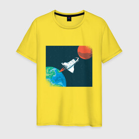 Мужская футболка хлопок с принтом Маск SpaceX миссия на марс в Курске, 100% хлопок | прямой крой, круглый вырез горловины, длина до линии бедер, слегка спущенное плечо. | earth | elon musk | mars | nasa | red planet | roscosmos | space | space shuttle | star | stars | астронавт | илон маск | класная планета | космический пейзаж | космонавт | летит на марс | наса | планета земля | роскосмос | спейс экс | спейс