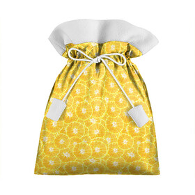 Подарочный 3D мешок с принтом Fresh Lemon в Курске, 100% полиэстер | Размер: 29*39 см | citrus | fresh | fruits | lemon | лимоны