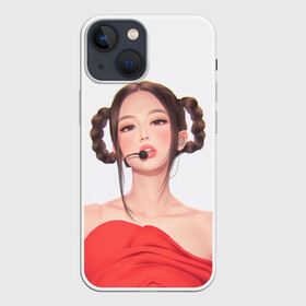 Чехол для iPhone 13 mini с принтом Sweet Jannie в Курске,  |  | black pink | blackpink | pop | блэк пинк | ким дженни | ким джи су | корейцы | лалиса манобан | музыка | поп | попса | розэ