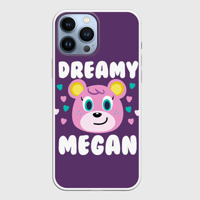 Чехол для iPhone 13 Pro Max с принтом Dreamy Megan в Курске,  |  | Тематика изображения на принте: animal crossing | game | games | анимал | играб игры | изабель | кросинг | кроссинг | мистер ресетти | том нук | энимал