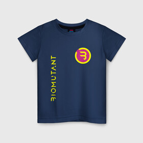 Детская футболка хлопок с принтом Биомутант в Курске, 100% хлопок | круглый вырез горловины, полуприлегающий силуэт, длина до линии бедер | bio | biomutant | game | games | mutant | био | биомутант | игра | игры | мутант