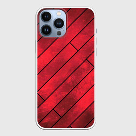 Чехол для iPhone 13 Pro Max с принтом Red Boards Texture в Курске,  |  | attrition | boards | comic | dark | gloss | iron | light | metal | red | slabs | texture | wood | абстракция | глянец | дерево | доски | железо | картина | комикс | красный | линии | металл | паттерн | плиты | полосы | потертость | светлый