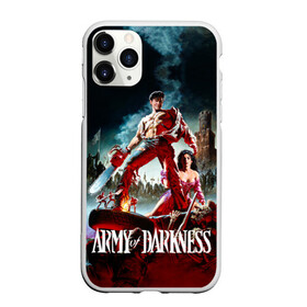 Чехол для iPhone 11 Pro матовый с принтом Эш и армия тьмы в Курске, Силикон |  | army of darkness | ash versus evil dead | ash williams | blood | book | boomstick | chainsaw | demon | groovy | gun | monster | necronomicon | zombie | армия тьмы | бензопила | бум палка | демон | зло | зомби | книга | кровь | монстр | некрономикон | ружь