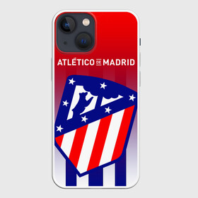 Чехол для iPhone 13 mini с принтом ATLETICO DE MADRID   АТЛЕТИКО в Курске,  |  | atletico madrid | fifa | football | football club. | sport | uefa | английская премьер лига | атлетико мадрид | лига финал | матч | спорт | уефа | финал | фифа | футбол | футбольный клуб