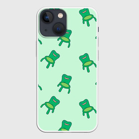 Чехол для iPhone 13 mini с принтом Froggy crossing в Курске,  |  | animal crossing | game | games | анимал | играб игры | изабель | кросинг | кроссинг | мистер ресетти | том нук | энимал