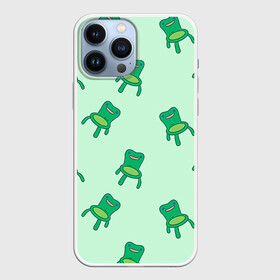Чехол для iPhone 13 Pro Max с принтом Froggy crossing в Курске,  |  | Тематика изображения на принте: animal crossing | game | games | анимал | играб игры | изабель | кросинг | кроссинг | мистер ресетти | том нук | энимал