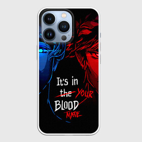 Чехол для iPhone 13 Pro с принтом Hades в Курске,  |  | hades | it is in the blood | it is in your blood mate | бог | загрей | компьютерная игра | мифология | сын аида