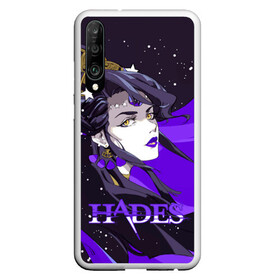 Чехол для Honor P30 с принтом Hades Nyx в Курске, Силикон | Область печати: задняя сторона чехла, без боковых панелей | nyx | roguelike | бесконечные круги ада | звезды | компьютерная игра | космос | мифология | никс