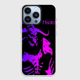 Чехол для iPhone 13 Pro с принтом Hades demon в Курске,  |  | hades | zagreus | бесконечные круги ада | демон | компьютерная игра | мифология | рогатый | череп