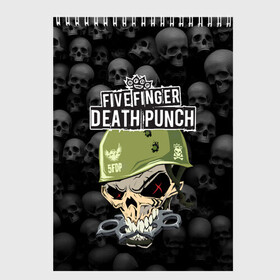 Скетчбук с принтом Five Finger Death Punch 5FDP (Z) в Курске, 100% бумага
 | 48 листов, плотность листов — 100 г/м2, плотность картонной обложки — 250 г/м2. Листы скреплены сверху удобной пружинной спиралью | Тематика изображения на принте: 5fdp | 5фдп | ffdp | five finger death punch | ivan moody | living the dream | zoltan bathory | альтернатива | грув метал | золтан батори | музыка | ню метал | рок | хард рок