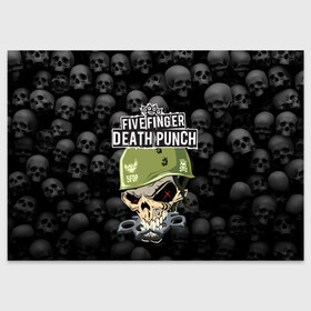 Поздравительная открытка с принтом Five Finger Death Punch 5FDP (Z) в Курске, 100% бумага | плотность бумаги 280 г/м2, матовая, на обратной стороне линовка и место для марки
 | Тематика изображения на принте: 5fdp | 5фдп | ffdp | five finger death punch | ivan moody | living the dream | zoltan bathory | альтернатива | грув метал | золтан батори | музыка | ню метал | рок | хард рок