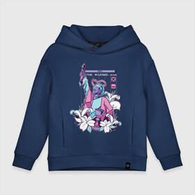 Детское худи Oversize хлопок с принтом Vaporwave Pixel Wizard Flowers в Курске, френч-терри — 70% хлопок, 30% полиэстер. Мягкий теплый начес внутри —100% хлопок | боковые карманы, эластичные манжеты и нижняя кромка, капюшон на магнитной кнопке | exe | flower | loading | pixel art | retrowave | window | windows | вапорвейв | вейпорвейв | волшебник | графика | колдун | маг | паровая волна | пиксель арт | полоса загрузки | ретровейв | статуя свободы statue of liberty | фокусник