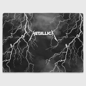 Плед 3D с принтом METALLICA РАЗРЯД МОЛНИИ в Курске, 100% полиэстер | закругленные углы, все края обработаны. Ткань не мнется и не растягивается | metalica | metallica | группа | джеймс хэтфилд | кирк хэмметт | ларс ульрих | метал | металика | металлика | миталика | молния | музыка | разряд молнии | роберт трухильо | рок | трэш | трэшметал | хард | хеви