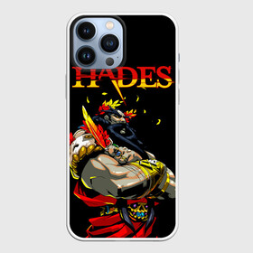 Чехол для iPhone 13 Pro Max с принтом Hades в Курске,  |  | hades | roguelike | аид | бесконечные круги ада | бог подземного мира | компьютерная игра | мифология