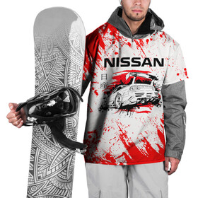 Накидка на куртку 3D с принтом Nissan в Курске, 100% полиэстер |  | auto | drift | nissan | sport | авто | автомобили | автомобиль | автомобильные | бренд | внедорожники | дрифт | легковые | марка | спорт