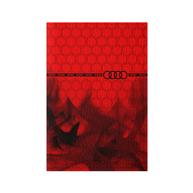 Обложка для паспорта матовая кожа с принтом Audi - Racing (Line) в Курске, натуральная матовая кожа | размер 19,3 х 13,7 см; прозрачные пластиковые крепления | audi | auto | logo | moto | pro | quattro | racing | sport | symbol | авто | автомобильные | ауди | кватро | лента | лого | логотип | логотипы | марка | мото | полоса | символ | спорт | шильдик