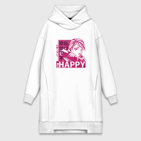 Платье-худи хлопок с принтом Happy Sad Anime Girl Kanji в Курске,  |  | anime | chibi | cute | girls | happiness | im happy | japan | japanese | kawaii | manga | waifu | анимешник | анимешница | грусть | девочки | девушки | иероглифы | кандзи | лица | манга | настроение | рисунок в стиле аниме | счастье | типичная 