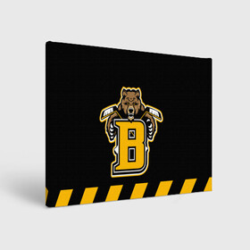 Холст прямоугольный с принтом BOSTON BRUINS в Курске, 100% ПВХ |  | black | boston | bruins | hockey | ice | logo | nhl | sport | usa | бостон | брюинз | кубок | логотип | медведь | нхл | спорт | стэнли | хоккей