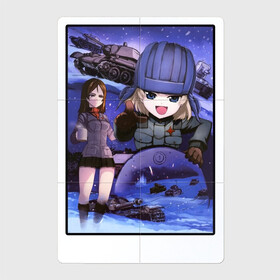 Магнитный плакат 2Х3 с принтом Девушки и танки в Курске, Полимерный материал с магнитным слоем | 6 деталей размером 9*9 см | anime girl | girls und panzer | japan | kawaii | tanks | аниме девушки | девушки и танки | мако рэйдзэй | михо нисидзуми | персонажи аниме | саори такэбэ | танки | хана исудзу | юкари акияма