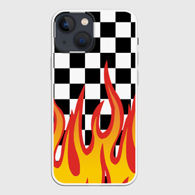 Чехол для iPhone 13 mini с принтом ОГОНЬ   УЗОР   PATTERN в Курске,  |  | fire | pattern | искры | огонь | пламя | пожар. | текстура огня | узор | шахматы