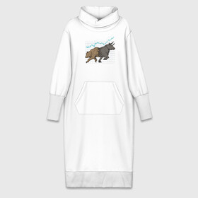 Платье удлиненное хлопок с принтом Бык или Медведь в Курске,  |  | bulls | акции | банк | бык | инвестиции | медведь | тинькофф