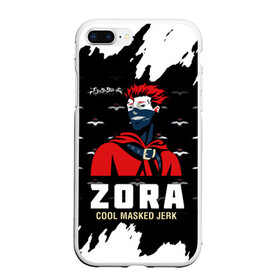 Чехол для iPhone 7Plus/8 Plus матовый с принтом ZORA COOL MASKED JERK в Курске, Силикон | Область печати: задняя сторона чехла, без боковых панелей | asta | black bulls | black clover | quartet knights | yuno | акума | аниме | аста | блэк кловер | буракку куро:ба | демон | королевство клевера | король магов | лихт | магна | манга | пятилистник | черный бык | чёрный клев