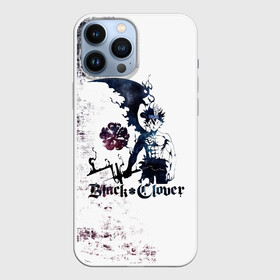 Чехол для iPhone 13 Pro Max с принтом Чёрный демонический Аста Либе в Курске,  |  | asta | black bulls | black clover | quartet knights | yuno | акума | аниме | аста | блэк кловер | буракку куро:ба | демон | королевство клевера | король магов | лихт | магна | манга | пятилистник | черный бык | чёрный клев