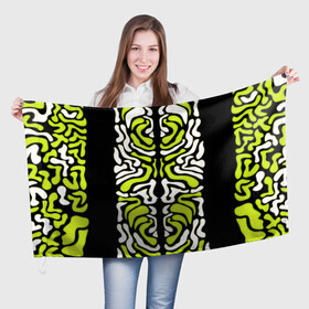 Флаг 3D УФО УЗОР: в Курске, 100% полиэстер | плотность ткани — 95 г/м2, размер — 67 х 109 см. Принт наносится с одной стороны | абстракция | инопланетянин | киберпанк | костюм | необычное | пришельцы | узор | фантастика