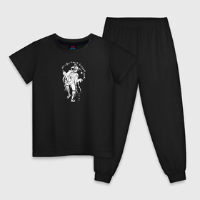 Детская пижама хлопок с принтом Джокер в Курске, 100% хлопок |  брюки и футболка прямого кроя, без карманов, на брюках мягкая резинка на поясе и по низу штанин
 | joker | джокер | иероглифы | карты | клоун | монстр | надпись на японском | скелет | череп