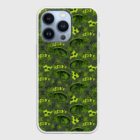 Чехол для iPhone 13 Pro с принтом Динозавры T rex в Курске,  |  | t rex | абстракция | динозавры | паттерн | текстуры | тирекс