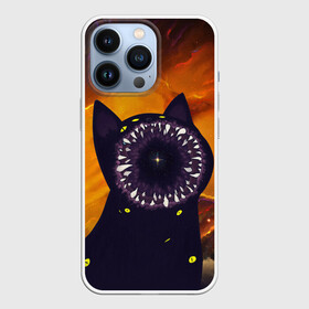 Чехол для iPhone 13 Pro с принтом Космический кот | Space Cat в Курске,  |  | Тематика изображения на принте: cat | cats | colors | galaxy | meow | paints | space | star
nebula | абстракция | вселенная | галактика | звезда | звезды | космический | кот | котик | котики | коты | кошка | кошки | красивая кошка | краски | мяу | планеты