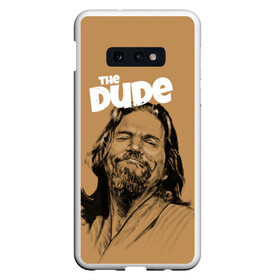 Чехол для Samsung S10E с принтом The Big Lebowski (Dude) в Курске, Силикон | Область печати: задняя сторона чехла, без боковых панелей | Тематика изображения на принте: big lebowski | donney | dude | lebowski | the big lebowski | the dude | walter | большой лебовски | лебовски | чувак