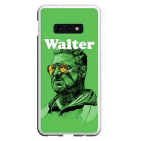 Чехол для Samsung S10E с принтом Walter The Big Lebowski в Курске, Силикон | Область печати: задняя сторона чехла, без боковых панелей | big lebowski | donney | dude | lebowski | the big lebowski | the dude | walter | большой лебовски | лебовски | чувак