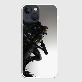 Чехол для iPhone 13 mini с принтом Jensen Revolution в Курске,  |  | cyberpunk | deus ex | game | games | адам дженсен | будущее | деус екс | деус экс | игра | игры | киберпанк