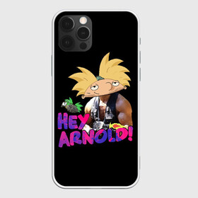 Чехол для iPhone 12 Pro Max с принтом Hey Arnold (Predator) в Курске, Силикон |  | Тематика изображения на принте: arnie | arnold | burt | gerald | hey | johanssen | martin | nickelodeon | predator | арни | арнольд | берт | джеральд | джохансен | мартин | мульт | мультфильм | никелодеон | хищник | шварценеггер | эй