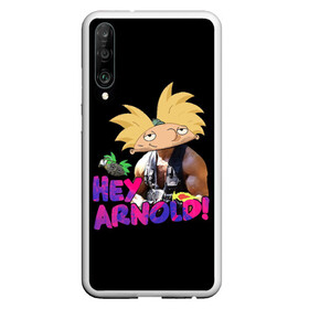 Чехол для Honor P30 с принтом Hey Arnold (Predator) в Курске, Силикон | Область печати: задняя сторона чехла, без боковых панелей | arnie | arnold | burt | gerald | hey | johanssen | martin | nickelodeon | predator | арни | арнольд | берт | джеральд | джохансен | мартин | мульт | мультфильм | никелодеон | хищник | шварценеггер | эй