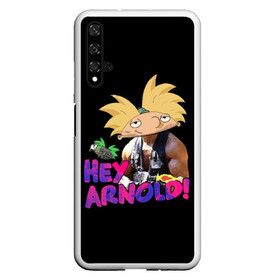 Чехол для Honor 20 с принтом Hey Arnold (Predator) в Курске, Силикон | Область печати: задняя сторона чехла, без боковых панелей | arnie | arnold | burt | gerald | hey | johanssen | martin | nickelodeon | predator | арни | арнольд | берт | джеральд | джохансен | мартин | мульт | мультфильм | никелодеон | хищник | шварценеггер | эй