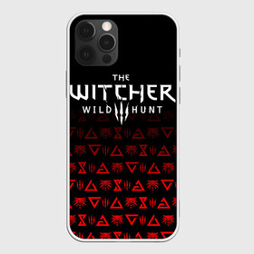 Чехол для iPhone 12 Pro с принтом THE WITCHER [1] в Курске, силикон | область печати: задняя сторона чехла, без боковых панелей | the witcher | the witcher wild hunt | ведьмак | ведьмак 3: дикая охота