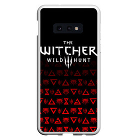 Чехол для Samsung S10E с принтом THE WITCHER [1] в Курске, Силикон | Область печати: задняя сторона чехла, без боковых панелей | the witcher | the witcher wild hunt | ведьмак | ведьмак 3: дикая охота