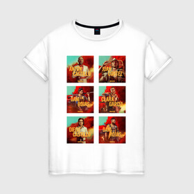 Женская футболка хлопок с принтом Far Cry Posters в Курске, 100% хлопок | прямой крой, круглый вырез горловины, длина до линии бедер, слегка спущенное плечо | games | poster | ubisoft | дани | диего | яра