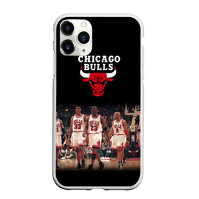 Чехол для iPhone 11 Pro матовый с принтом CHICAGO BULLS [3] в Курске, Силикон |  | basketball | bulls | chicago | chicago bulls | jordan | nba | баскетбол | джордан | нба | чикаго буллз
