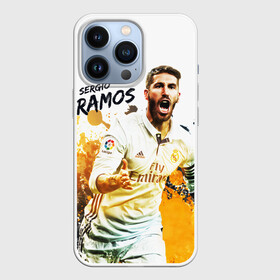 Чехол для iPhone 13 Pro с принтом Серхио Рамос в Курске,  |  | sergio ramos | sr4 | номер 4 | реал мадрид | сборная испании | серхио рамос | футбол | футболист