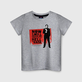 Детская футболка хлопок с принтом SPN Hell To Raise в Курске, 100% хлопок | круглый вырез горловины, полуприлегающий силуэт, длина до линии бедер | crowley | sn | spn | supernatural | vdzabma | кроули | сверхъестественное | сн | спн